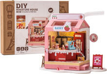 Image of Toys. Product name - Rolife DIY Mini House Strawberry Milk Box in colour by brand - Toymate