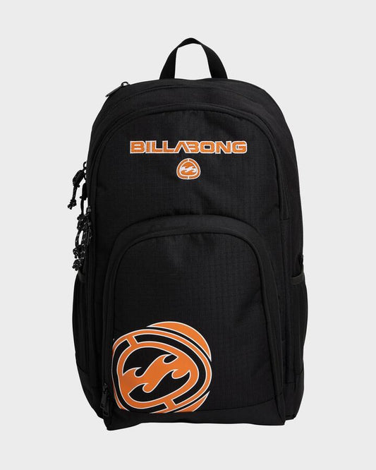 Image of Bags. Productname: billabong - Command Backpack - Black/Orange - in Black/Orange colour by brand - billabong