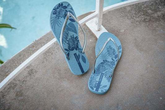 Image of Sandals. Productname: Easy Print: Blue/silver - Women's Ipanema in Blue colour by brand - Ipanema