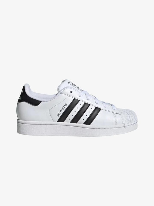 Image of Shoes. Productname: Adidas Women's Superstar II Shoes in White colour by brand - Adidas