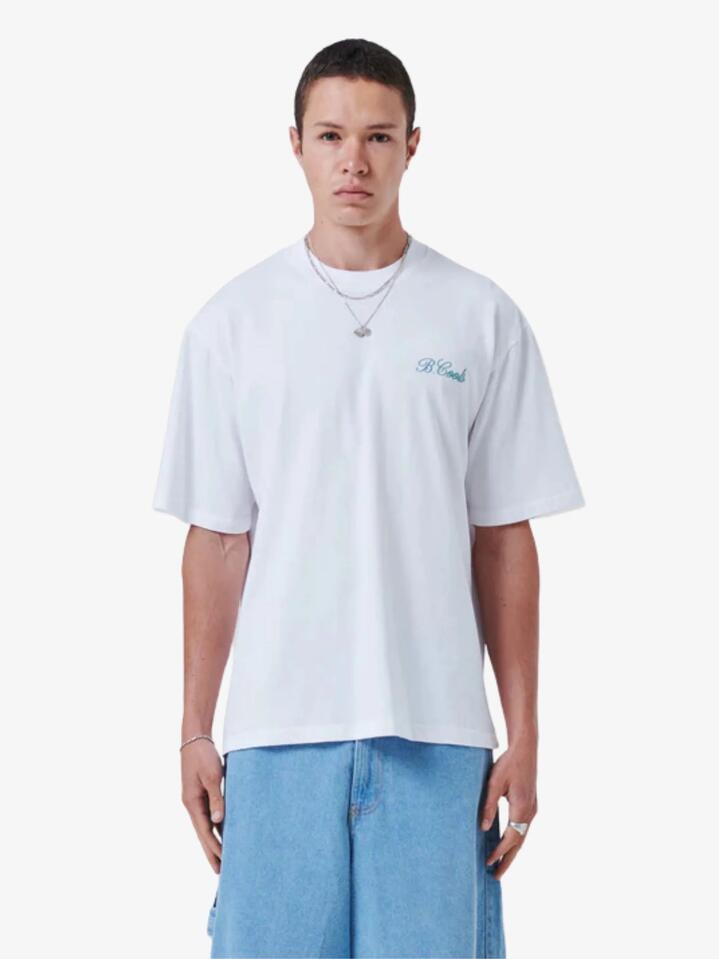 Image of T-Shirts. Productname: Barney Cools Swan Tee in White colour by brand - Barney Cools