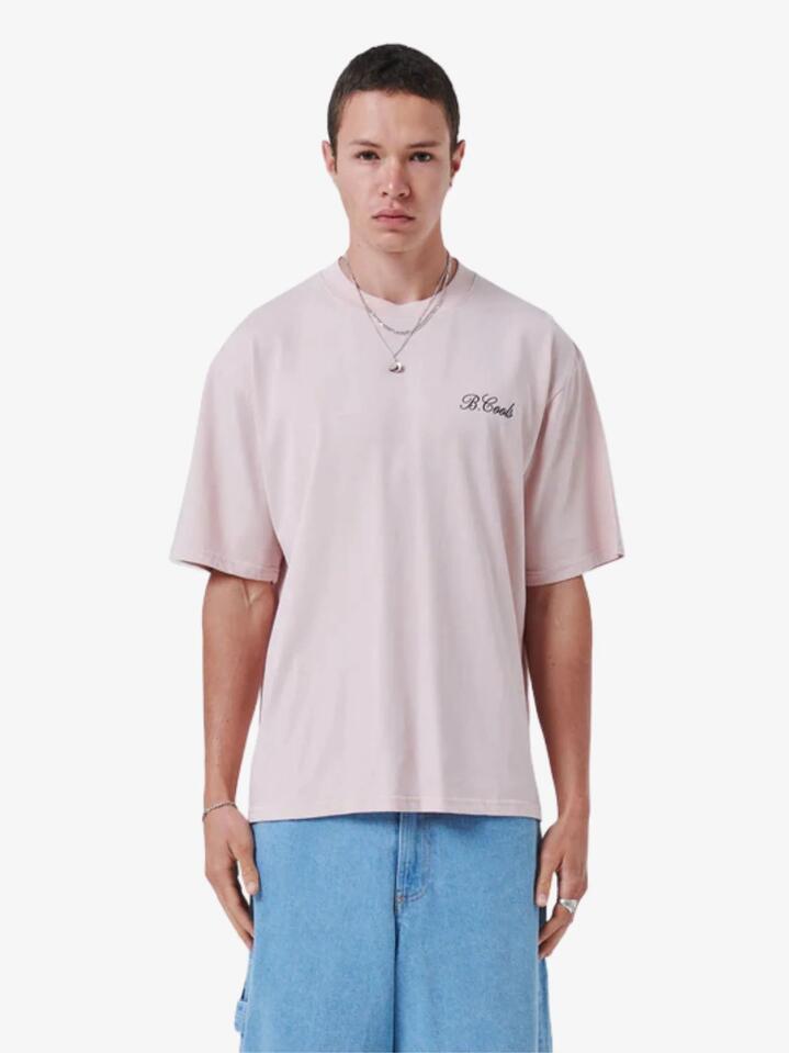 Image of T-Shirts. Productname: Barney Cools Terrace Tee in Faded Pink colour by brand - Barney Cools