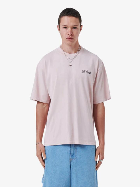Image of T-Shirts. Productname: Barney Cools Terrace Tee in Faded Pink colour by brand - Barney Cools