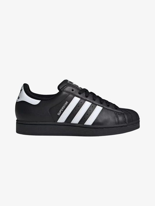 Image of Shoes. Productname: Adidas Superstar II Shoes in Black colour by brand - Adidas