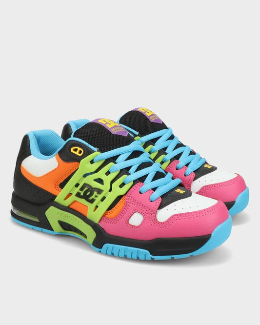 Image of Shoes. Productname: DC Shoes Mens At-2 Skate Shoes Black/Multi - in Black/Multi colour by brand - DC Shoes