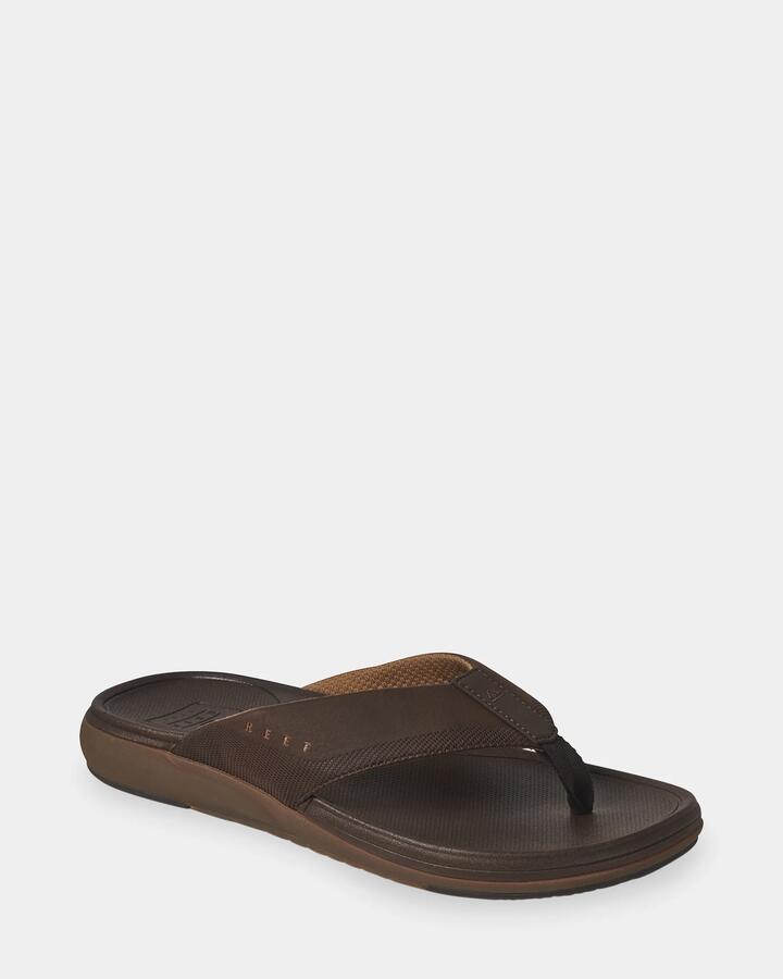 Image of Chair & Sofa Cushions. Product name - Reef Mens Cushion Norte Thongs Dark Brown in Dark Brown colour by brand - Reef