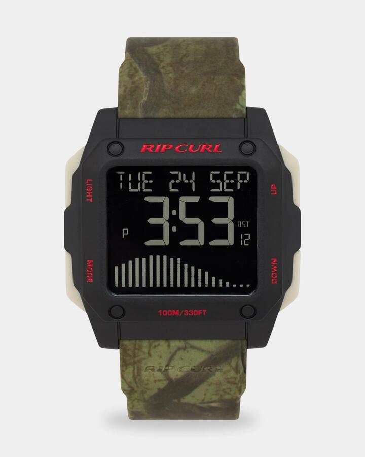 Image of Watches. Productname: rip Curl Odyssey Tide Watch Camo - in Camo colour by brand - rip Curl