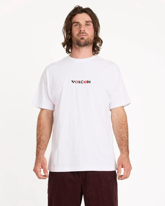 Image of T-Shirts. Productname: volcom Mens Fa Seth Conboy T-Shirt White - in White colour by brand - Volcom