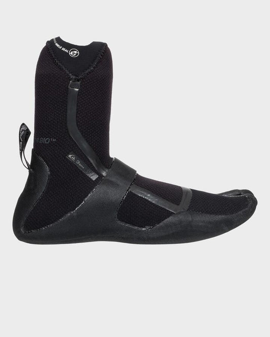 Image of Boots. Productname: quiksilver Mens 3Mm Marathin Sessions Split Toe Wetsuit Boots Black - in Black colour by brand - Quiksilver