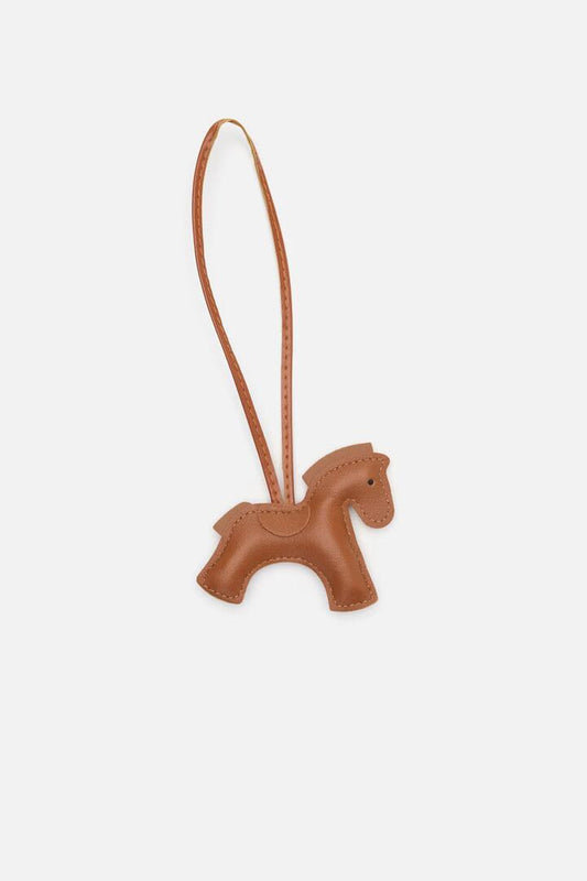 Image of Charms. Productname: Horse Bag Charm in Tan colour by brand - Princess Highway