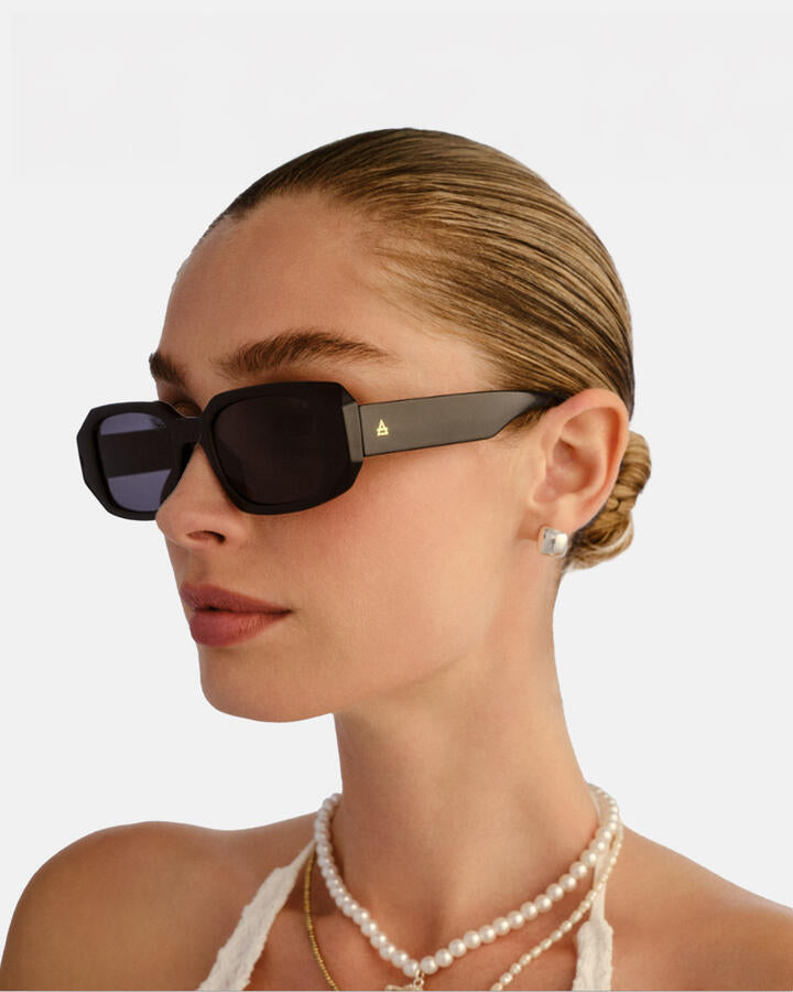 Image of Sunglasses. Productname: Aire Ascendant Sunglasses: Black - Women's Sunglasses in Black colour by brand - Novo