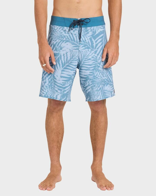 Image of Swimwear. Product name - Billabong Mens Sundays Airlite Performance 18.5" Boardshorts Dark Denim - in Dark Denim colour by brand - Billabong