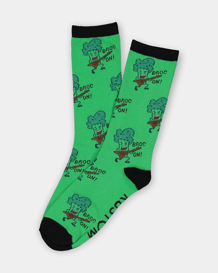 Image of Socks. Productname: Kustom Mens Broc On Crew Socks Multi - in Multi colour by brand - Kustom
