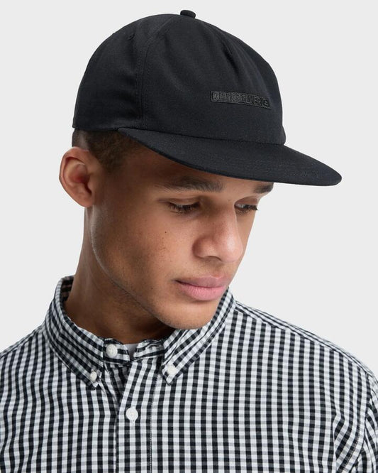 Image of Hats. Productname: quiksilver Mens Drifter Clicker Cap Black - in Black colour by brand - Quiksilver