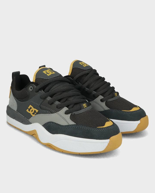 Image of Shoes. Productname: DC Shoes Mens Dc Ascend S Skate Shoes Dark Grey/Grey/Tan - in Dark Grey/Grey/Tan colour by brand - DC Shoes