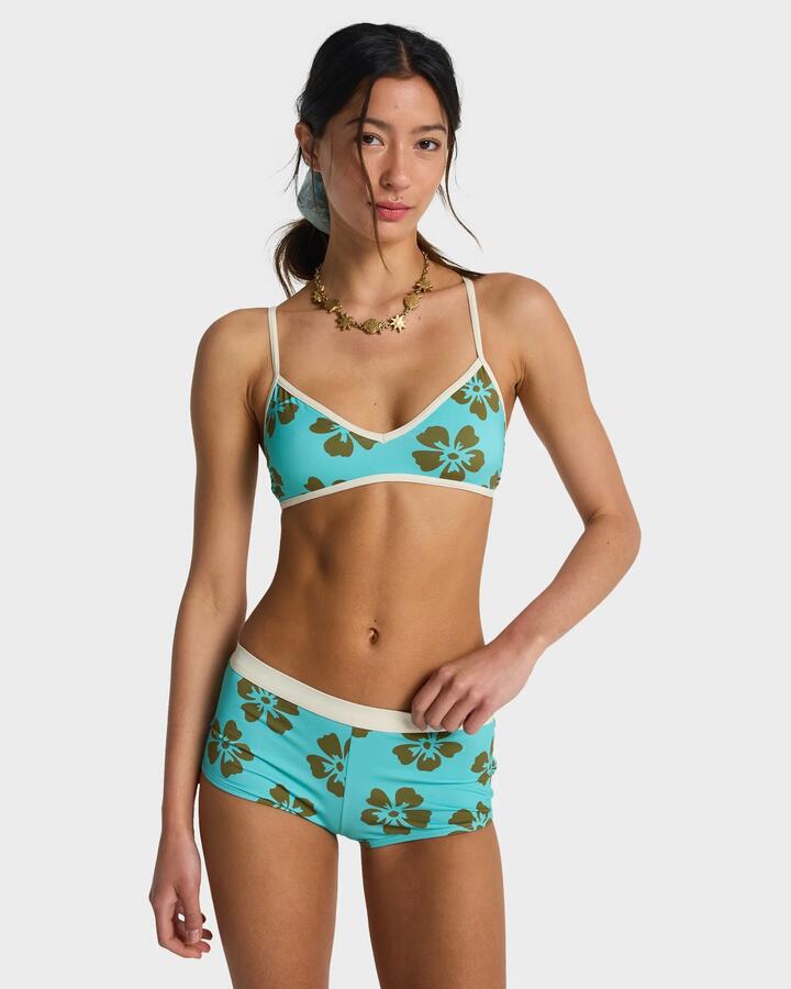Image of Swimwear. Productname: billabong Womens Last Summer Boy Full Bikini Bottom Ocean Spray - in Ocean Spray colour by brand - Billabong