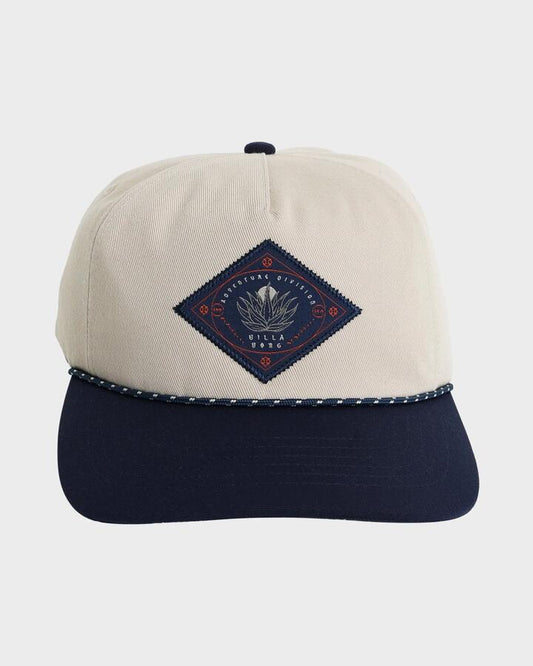 Image of Hats. Productname: billabong Mens Adiv 5 Panel Strapback Cap Dark Blue - in Dark Blue colour by brand - Billabong