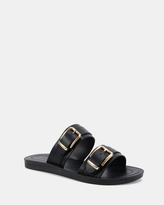 Image of Sandals. Productname: Syrus: Black - Women's Thongs in Black colour by brand - Novo