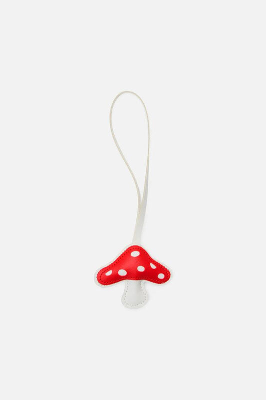 Image of Charms. Productname: Toadstool Bag Charm in Red/White colour by brand - Dangerfield