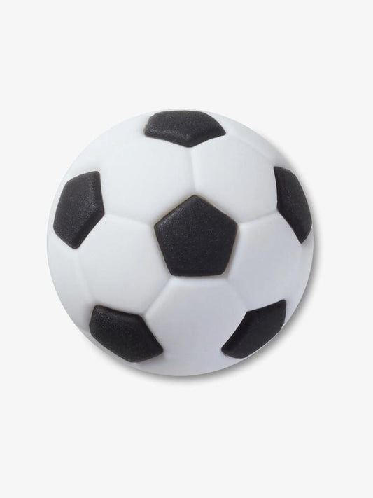 Image of Charms. Productname: Jibbitz Textured Soccer Ball Shoe Charm ONE SIZE Multi in Multi colour by brand - Jibbitz