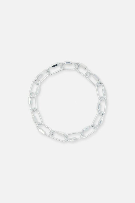 Image of Jewelry. Productname: Super Chunky Chain Choker in Silver colour by brand - Dangerfield