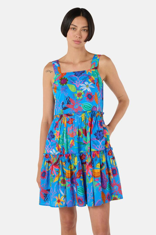 Image of Dresses. Productname: Papaya Palm Holiday Dress in Print colour by brand - Gorman