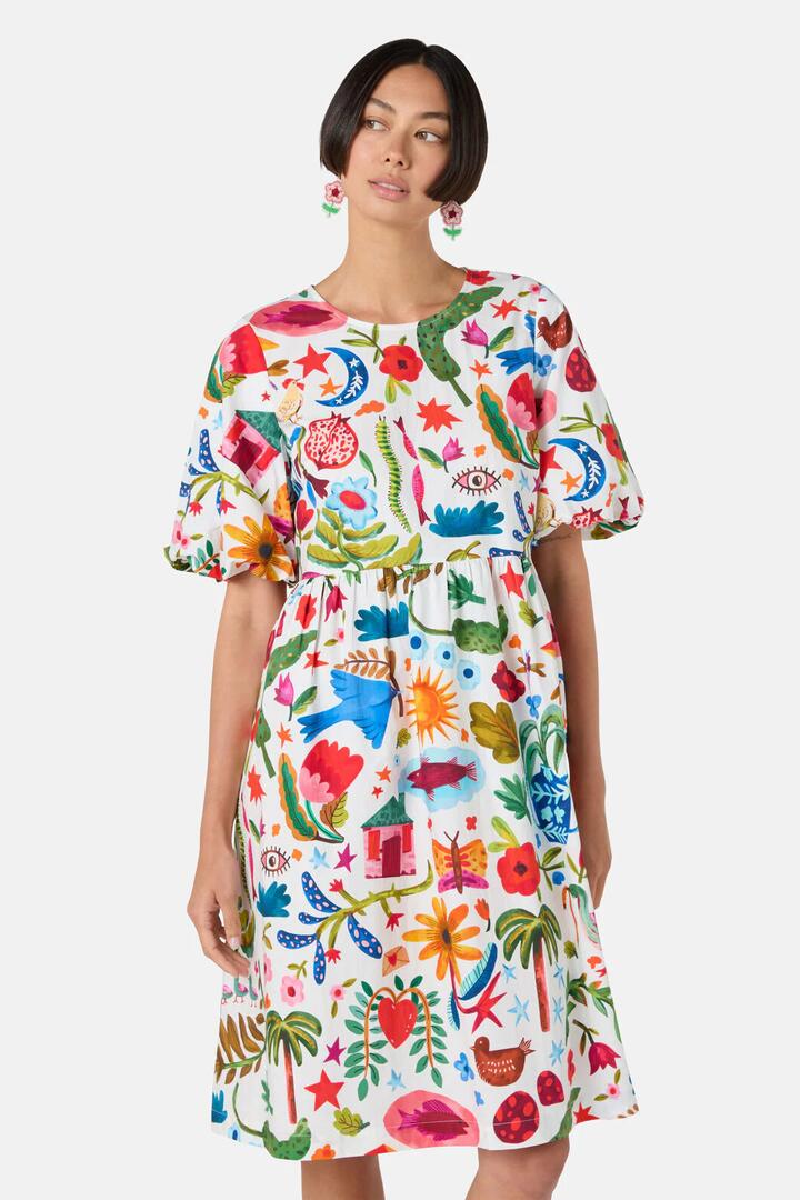Image of Dresses. Productname: Little Things Smock Dress in Print colour by brand - Gorman