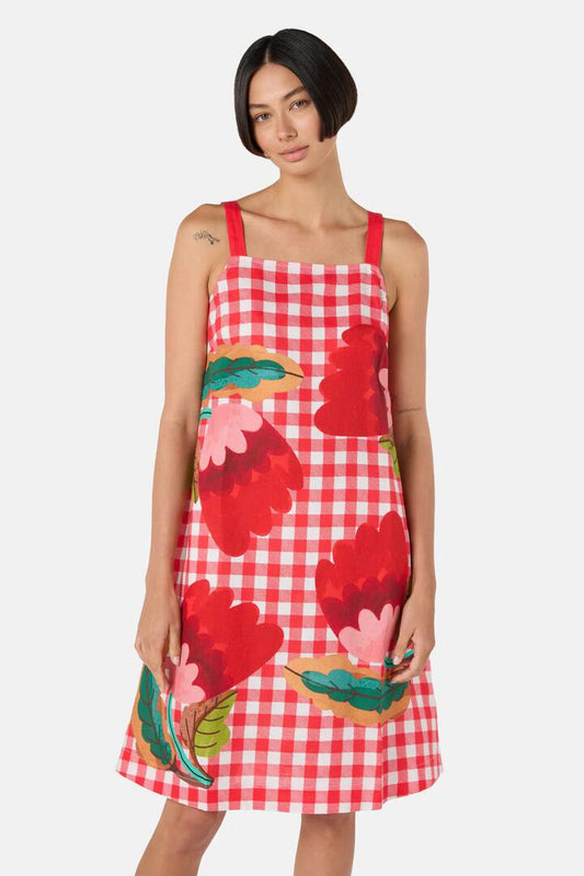 Image of Dresses. Productname: Little Things Gingham Dress in Print colour by brand - Gorman