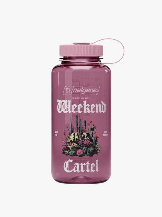 Image of Water Bottles. Productname: Nalgene Sustain Wide Mouth 1L Bottle WC Cactus ONE SIZE Cherry Blossom in Cherry Blossom colour by brand - Nalgene
