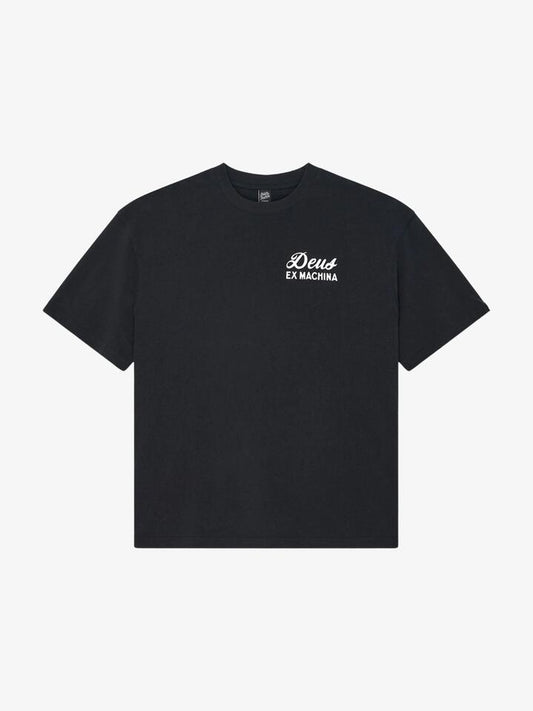 Image of T-Shirts. Productname: Deus Seoul Sign Tee in Black colour by brand - Deus