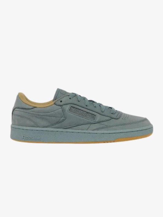 Image of Shoes. Productname: Reebok Unisex Club C 85 Vintage Shoes in Darkfog/Darkfog/Khakibrown colour by brand - Reebok