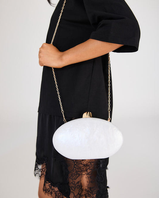 Image of Others. Productname: Alini: White - Women's Novo Clutches in Multi colour by brand - Novo