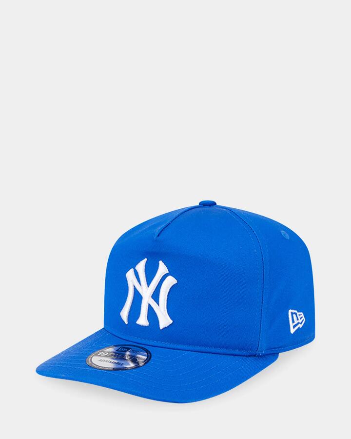 Image of Hats. Product name - New Era 19Twenty New York Yankees Cap Bright Blue in Bright Blue colour by brand - New Era