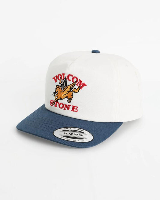 Image of Hats. Productname: volcom Mens Petrolstone Adj Cap Off White - in Off White colour by brand - Volcom