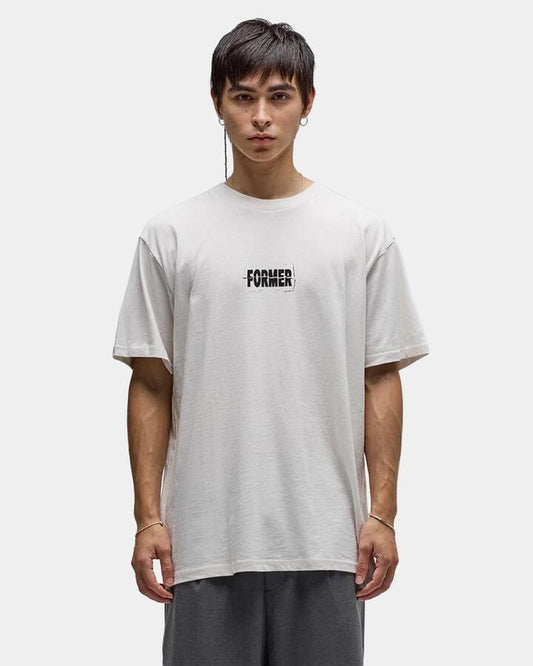 Image of T-Shirts. Productname: former Mens Furor T-Shirt Bone - in Bone colour by brand - Former