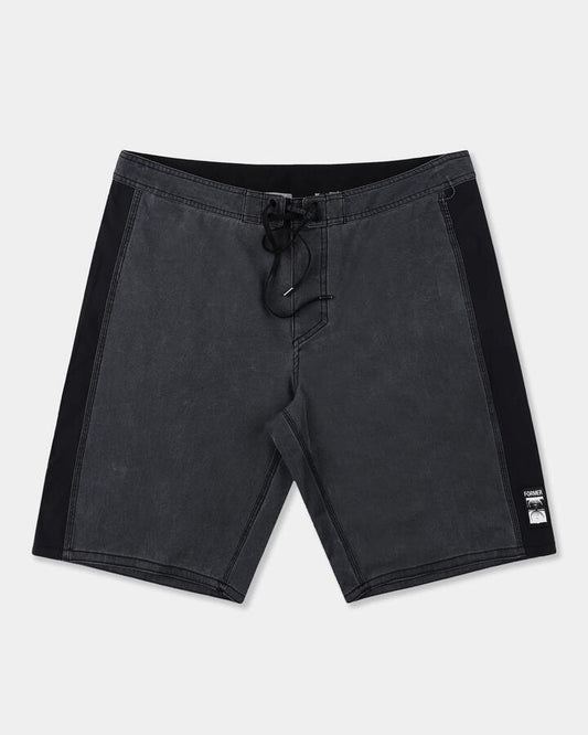 Image of Swimwear. Productname: former Mens Team 19" Boardshorts Black - in Black colour by brand - Former