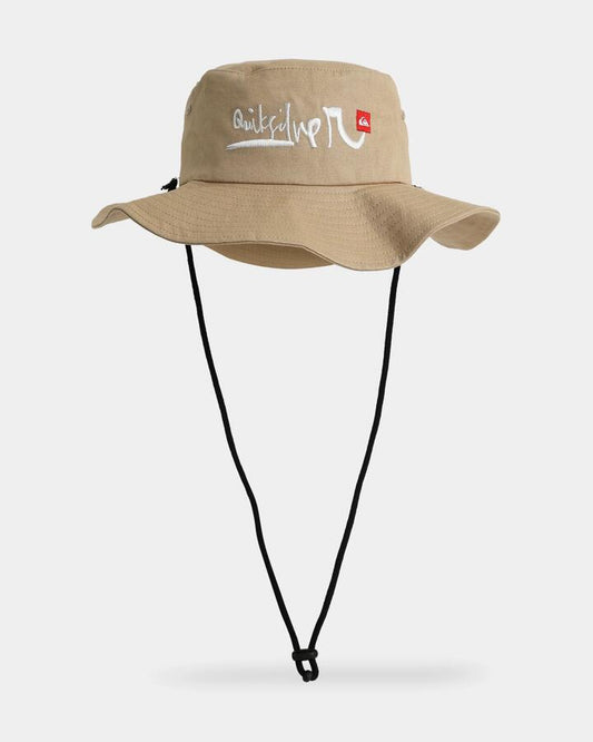 Image of Accessories. Productname: quiksilver Mens Yg Bushmaster Boonie Khaki - in Khaki colour by brand - Quiksilver