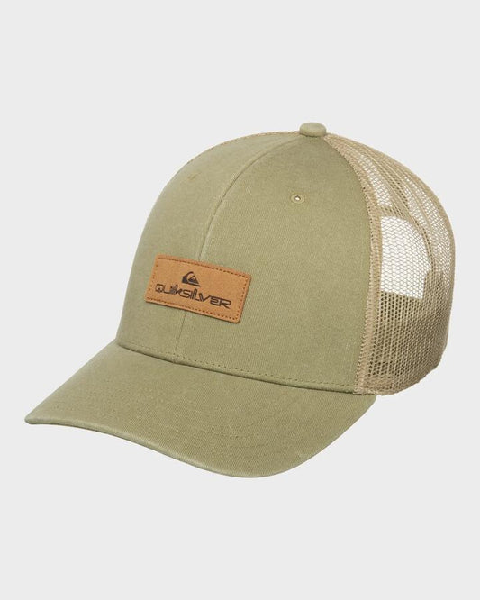 Image of Hats. Productname: quiksilver Mens Decades Cotton Cap Seneca Rock - in Seneca Rock colour by brand - Quiksilver
