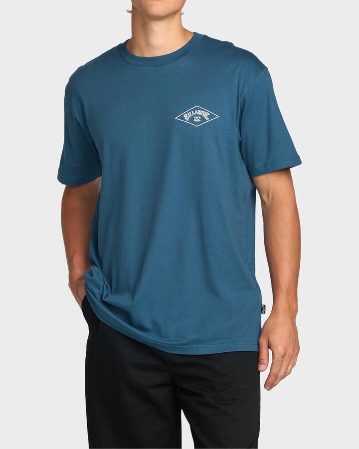 Image of T-Shirts. Productname: Billabong Mens Diamond Arch T-Shirt Deep Blue - in Deep Blue colour by brand - Billabong