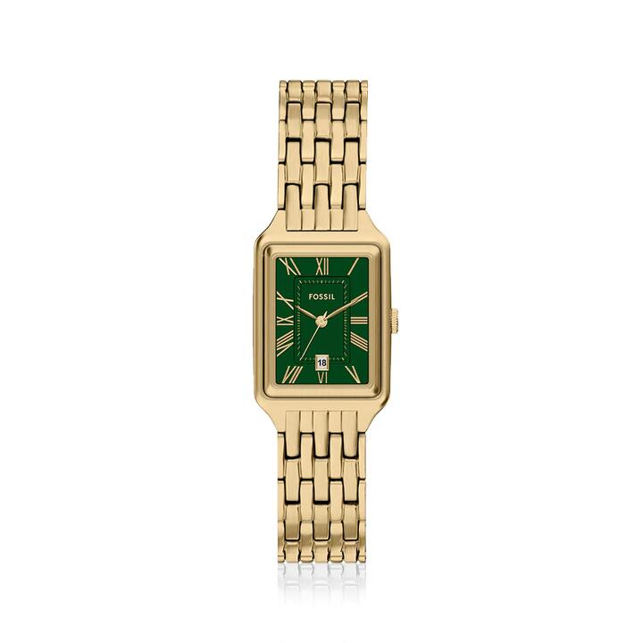 Image of Watches. Productname: Fossil Raquel Gold Tone Watch ES5452 in Watch colour by brand - Bevilles