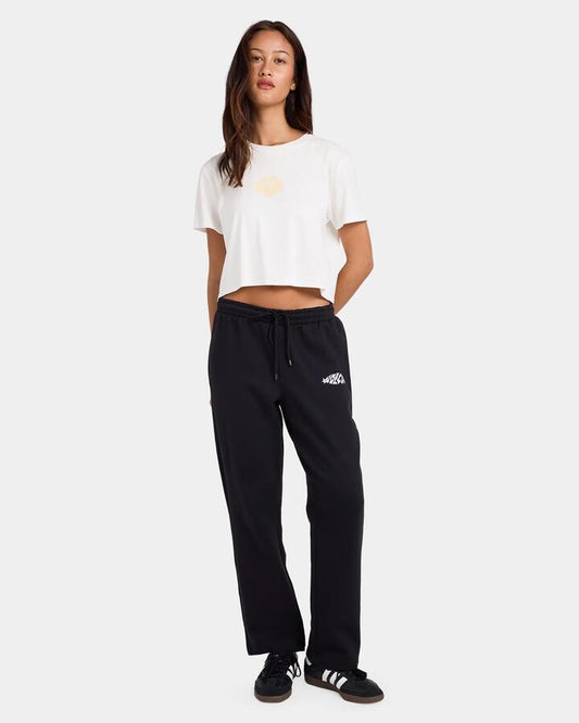 Image of Accessories. Productname: Volcom Womens Just Chill Sweatpants Black - in Black colour by brand - Volcom