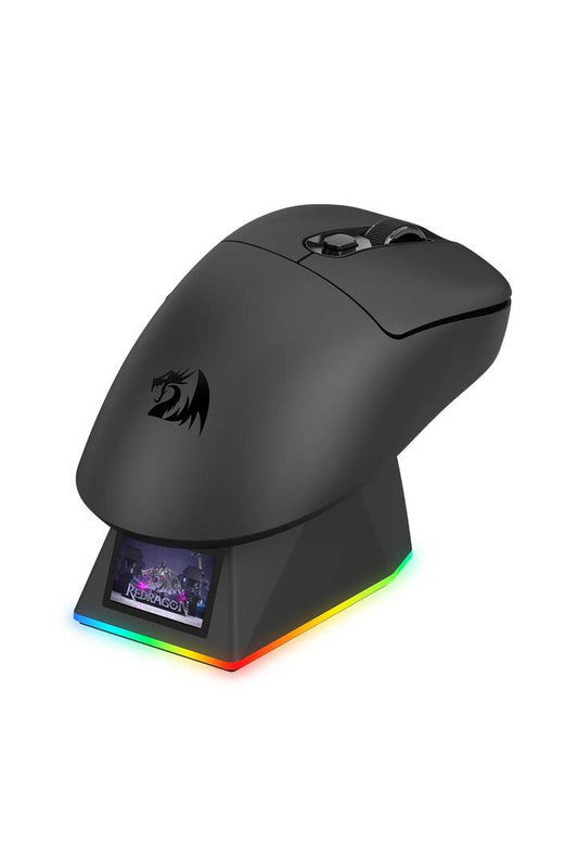 Image of Mice & Trackballs. Product name - Redragon M998-ULT Ebony Dual 8K Mouse in Black colour by brand - REDRAGON