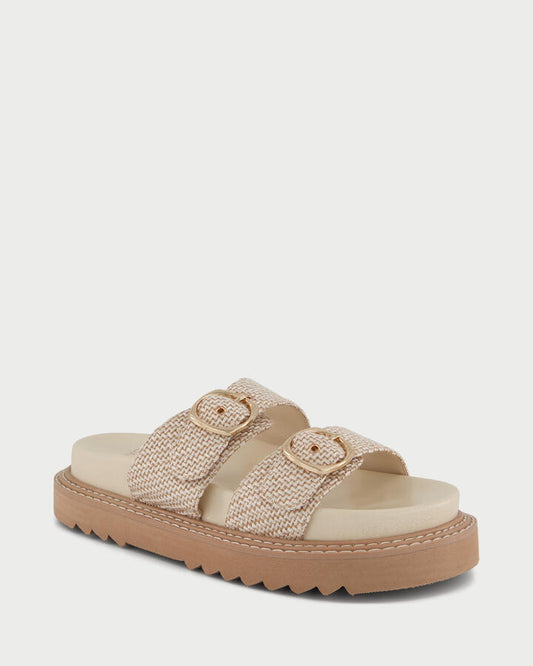 Image of Sandals. Productname: Shelbie: Natural - Women's Thongs in Neutral colour by brand - Novo