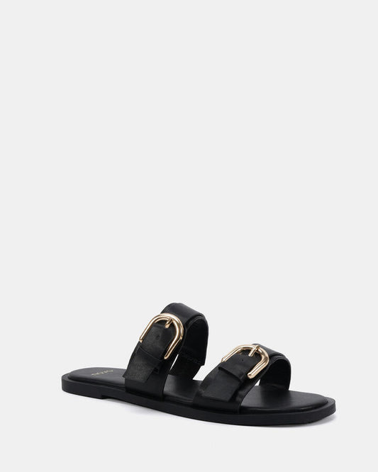 Image of Sandals. Productname: Statement: Black - Women's Thongs in Black colour by brand - Novo