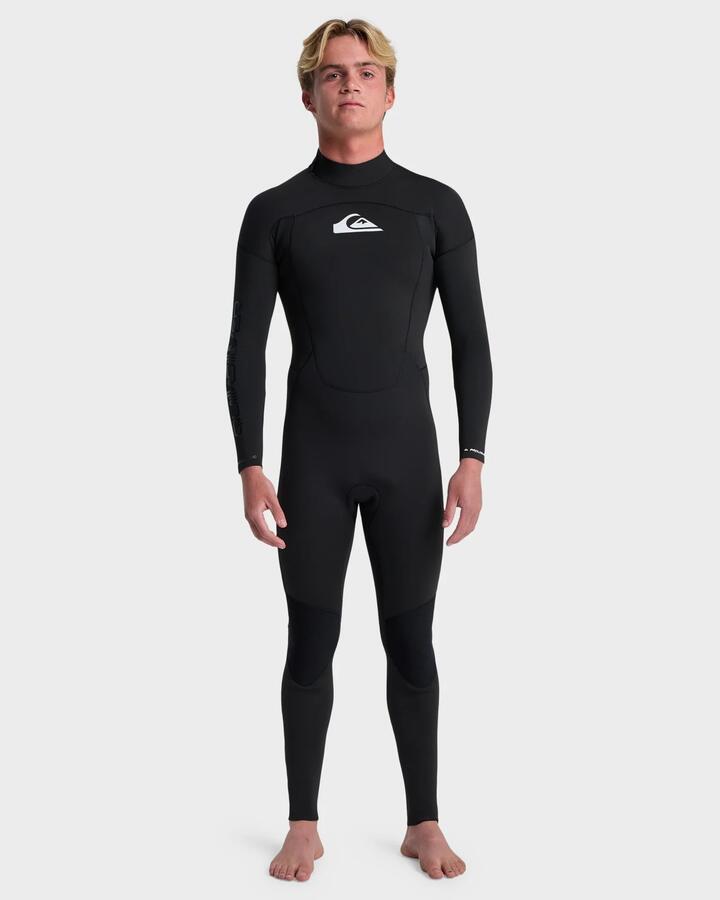 Image of Wetsuits. Product name - Quiksilver Mens 4/3Mm Prologue+ Gbs Backzip Wetsuit White in White colour by brand - Quiksilver