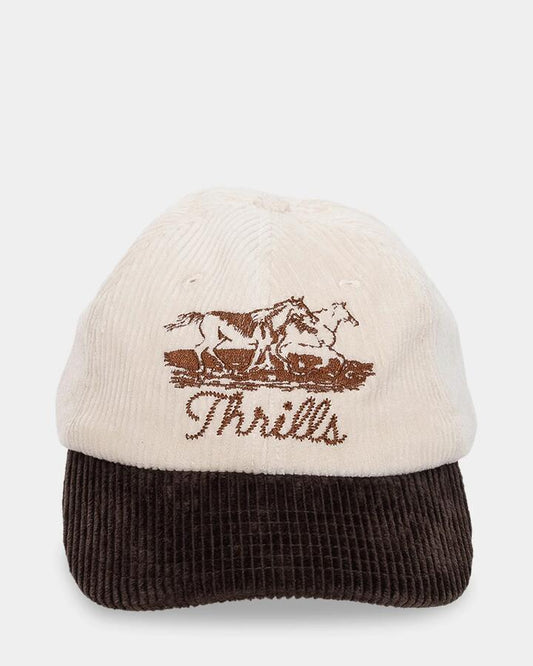 Image of Hats. Productname: thrills Mens In The Heart Of Byron Bay Cap Birch - in Birch colour by brand - Thrills
