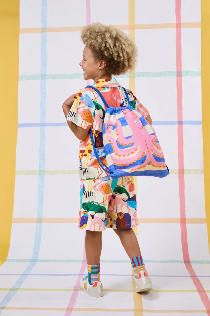 Image of Bags. Productname: Octopus Kids Backpack in Multi colour by brand - Gorman