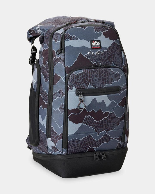 Image of Bags. Productname: rip Curl F-Flight Surf 45L Backpack Black/Grey - in Black/Grey colour by brand - rip Curl