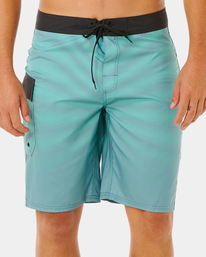 Image of Swimwear. Productname: rip Curl Mens Shock Wave 21" Boardshorts Faded Denim - in Faded Denim colour by brand - rip Curl