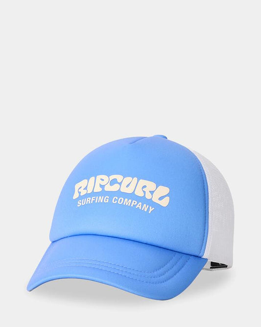 Image of Hats. Productname: rip Curl Mens Classic Surf Icon Trucker Cap Blue - in Blue colour by brand - rip Curl